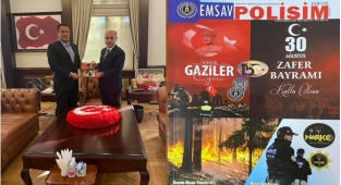 EMŞAV'dan Emniyet Genel Müdürü Aktaş'a ZİYARET