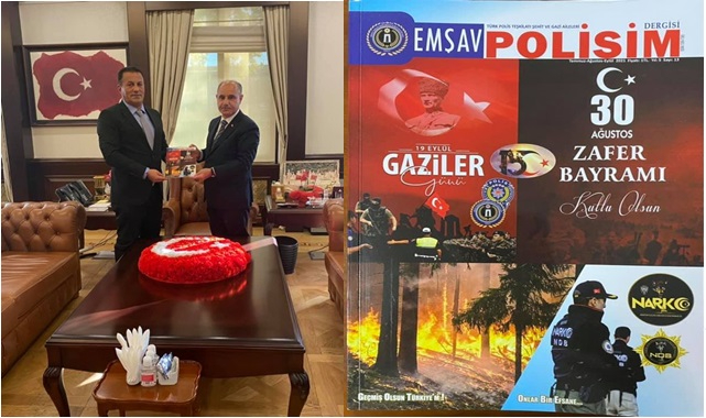 EMŞAV'dan Emniyet Genel Müdürü Aktaş'a ZİYARET