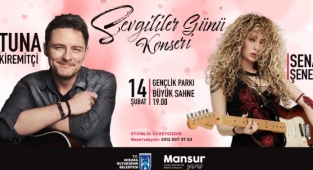 Ankara Büyükşehir Belediyesinden sevgililer günü kutlaması