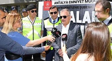 Vali Yazıcı, Yayalara Güvenli Trafik Kampanyasını Anlattı