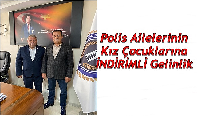 Polis Ailelerinin Kız Çocuklarına İNDİRİMLİ Gelinlik