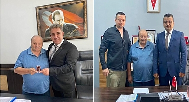 Başkan Ceylan'dan Emniyet Müdürlerine Hayırlı Olsun Ziyaretleri