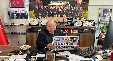Başkan Ceylan Polis Basın Gazetesini İlgiyle Okuyorum..!