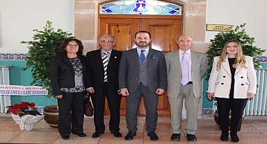 Başkan Nazlıpınar'dan Baro Başkanı Sunay'a TEBRİK Ziyareti