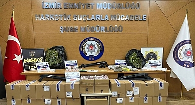 İzmir polisinden uyuşturucu sevkiyatı yapan zehir tacirlerine yönelik kökünü kurutma operasyonu!