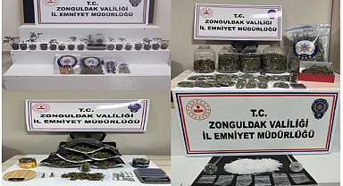 Zonguldak Emniyet Müdürlüğü tarafından Uyuşturucu veya Uyarıcı Madde Önlemeye Yönelik Çalışmalar