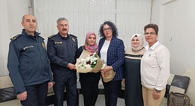 Emniyet Müdürü Fahri Aktaş Şehit Ailelerini Ziyaret Etti