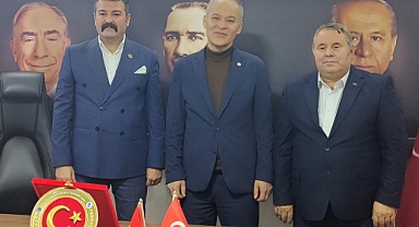 Mhp Balıkesir İl Başkanına Ziyarette Bulunduk