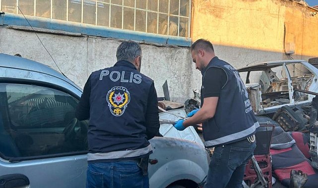 75 milyon lira değerinde 37 araç! Pert olanları piyasaya sürmüşler