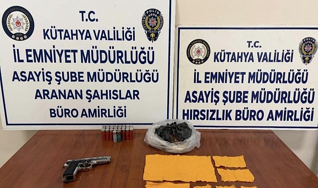 Kütahya’da asayiş uygulamaları