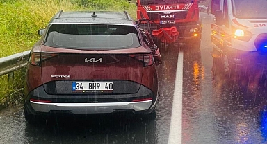 Ordu’da 3 aracın karıştığı kazada 6 kişi yaralandı