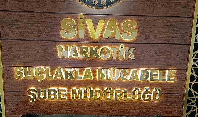 Sivas’ta uyuşturucu operasyonu: 1 tutuklama