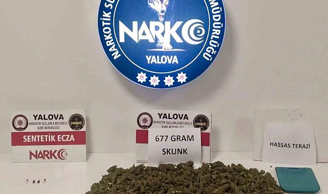 Yalova’da uyuşturucu operasyonunda 2 tutuklama