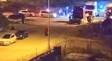 Düğün konvoyunda yolu kapatan tırlara 556 bin lira ceza yazıldı