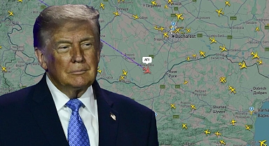 Dünyada birinci sıraya yükseldi! Trump'ın uçuşunu binlerce kişi takip etti