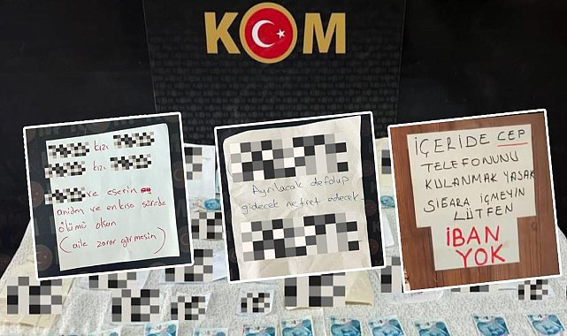 Gaziantep'te pes dedirten operasyon: Büyü ve beddua içerikli kağıtlar şoke etti