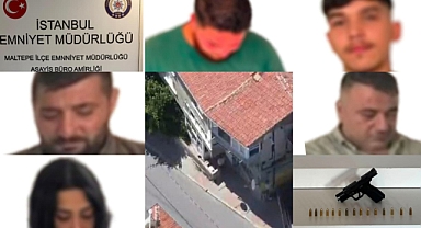 İstanbul Maltepe'de dron destekli operasyon: Aranan 5 hükümlü yakalandı, silah ve uyuşturucu ele geçirildi