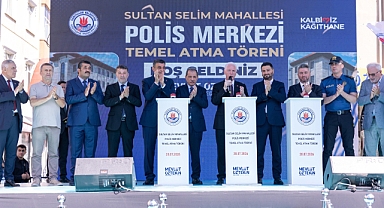 Kağıthane'de yeni polis merkezinin temeli atıldı: Vali Gül'den 'İstanbul en güvenli şehir' mesajı