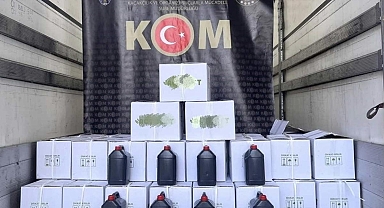 Niğde’de bin litre etil alkol ele geçirildi
