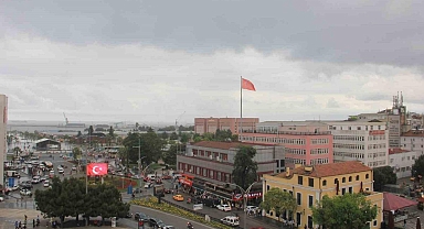 Samsun’u serinleten yağmur