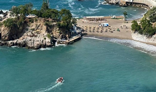 Yasağa rağmen girdiği denizde kaybolan şahıs için arama çalışması başlatıldı